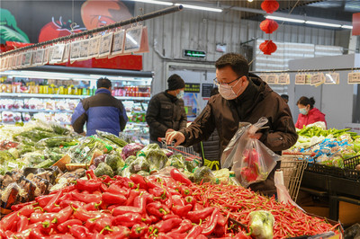 【阻击疫情 守护家园】探访宁夏最大超市连锁企业:粮油生鲜供应足 食品蔬菜价格稳